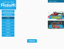 Tablet Screenshot of hotelridolfi.net
